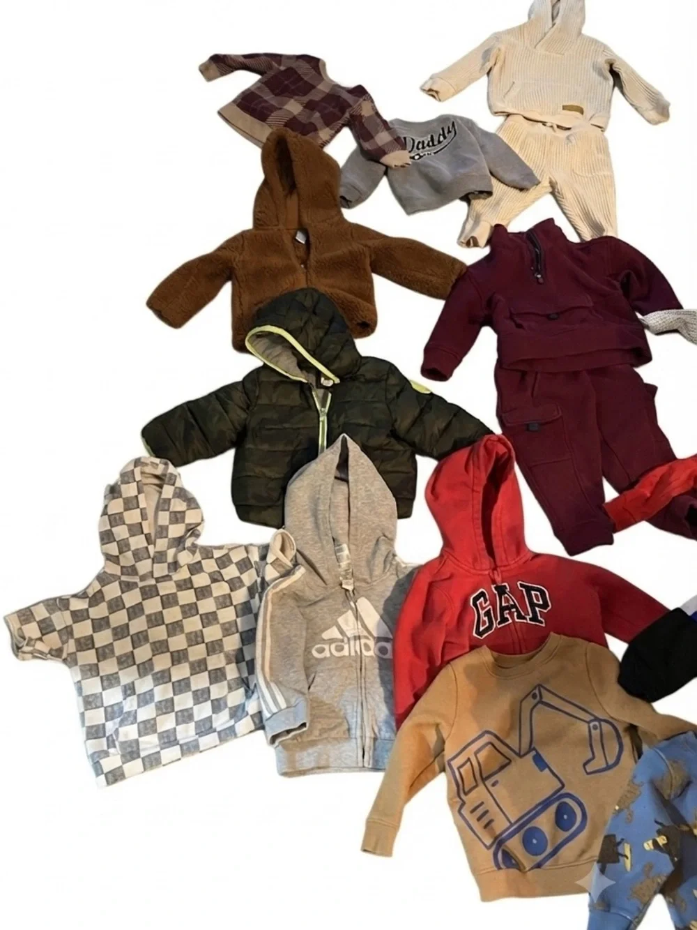 GAP Red Hooded Kids Sweatshirt with Logo